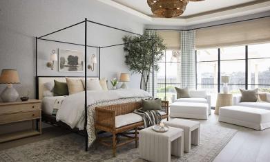 CONDO Mediterranean Design - Bedroom